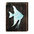 Clean Choice Tropical Fish Art on Board Wall Decor CL2975591